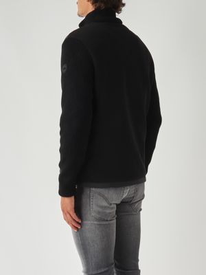 4. Legacies nylon and cotton blend jacket for men Black