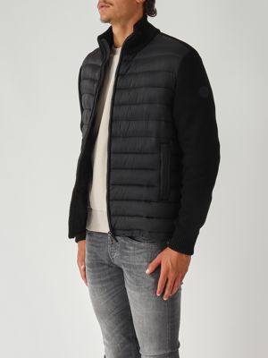 3. Legacies nylon and cotton blend jacket for men Black