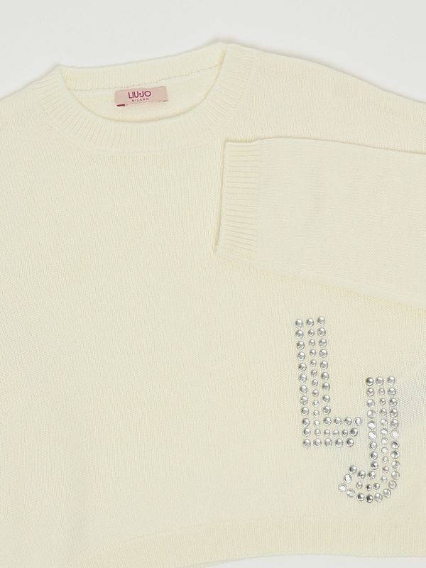 3. Jersey para niña de mezcla de lana Mantequilla Liu Jo gf5089ma51l