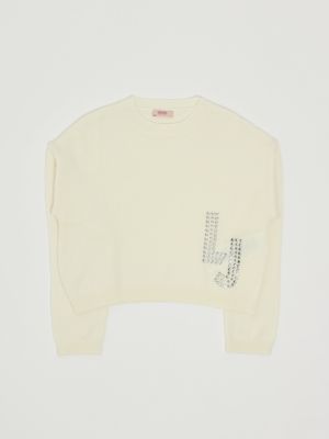 Wool-blend sweater for girls Butter Liu Jo