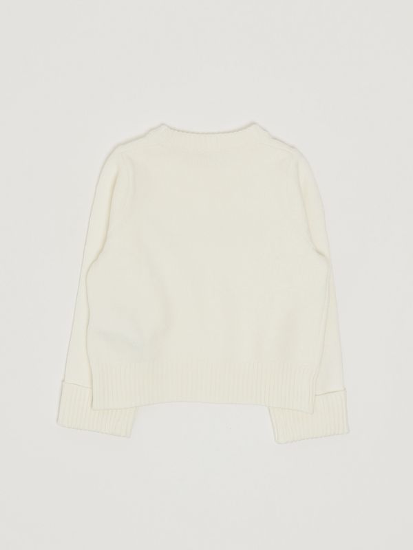 2. Jersey para niña en mezcla de viscosa Blanco Liu Jo kf5055ma12p