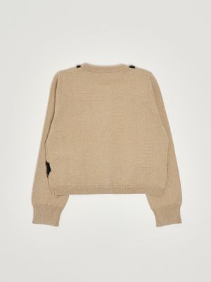 2. Strickjacke aus Stretch-Viskose-Mischung für Mädchen Gold Liu Jo kf5023ma12p