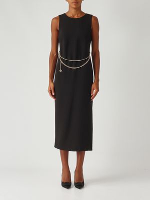 Robe femme en cady Noir Twinset