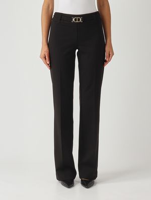 1. Women's cady trousers Black Twinset 252tp2602