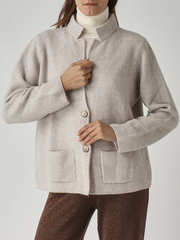 5. Giacca donna in misto alpaca e lana Cemento Gran Sasso 1320239902