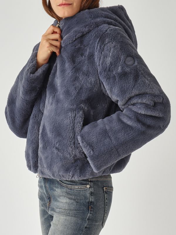 6. Piumino donna Exuberance in nylon e pelliccia sintetica Avio Colmar 2288e2yn