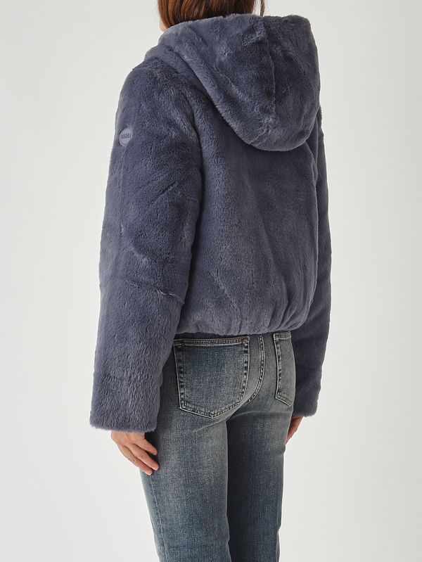 4. Piumino donna Exuberance in nylon e pelliccia sintetica Avio Colmar 2288e2yn
