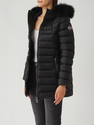 6. Doudoune Deluxe en nylon brillant pour femme Noir Colmar 2233f2y0