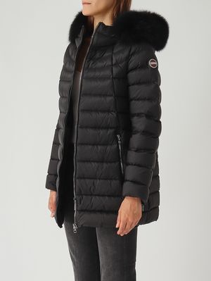 5. Doudoune Deluxe en nylon brillant pour femme Noir Colmar 2233f2y0