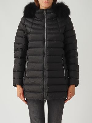 2. Doudoune Deluxe en nylon brillant pour femme Noir Colmar 2233f2y0