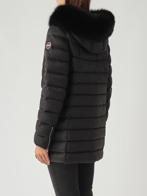 7. Doudoune Deluxe en nylon brillant pour femme Noir Colmar 2233f2y0