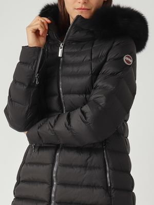 9. Doudoune Deluxe en nylon brillant pour femme Noir Colmar 2233f2y0