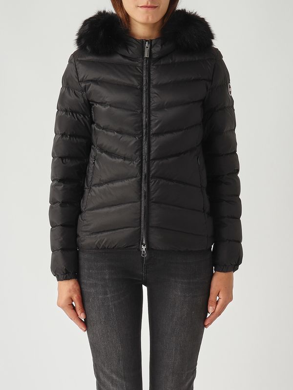 1. Deluxe Nylon-Daunenjacke für Damen Schwarz Colmar 2219e2y0