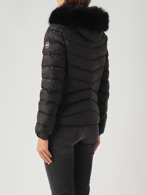 4. Deluxe Nylon-Daunenjacke für Damen Schwarz Colmar 2219e2y0