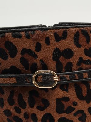 5. Stivaletto donna in pelle Animalier Twinset 252tcp222