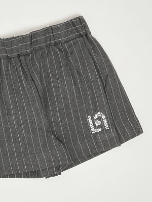 3. Viscose blend shorts for girls Gray Liu Jo kf5064t089a