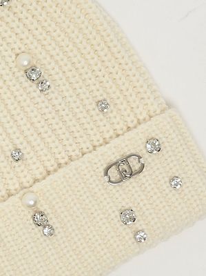 3. Bonnet fille en maille Beurre