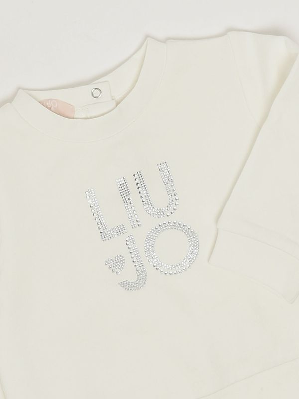 Baby Clothing Liu Jo Bimbi Liu Jo Jersey Baby Dress Hf4066j5473 Butter