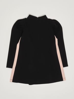 2. Abito bambina in jersey di viscosa stretch Nero Liu Jo kf5038j4882