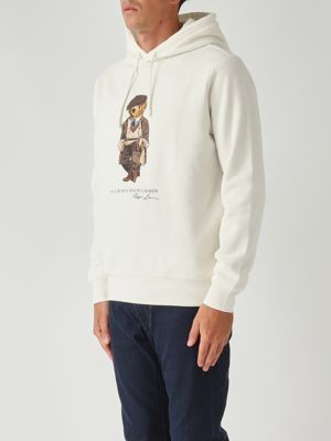 3. Felpa uomo in misto cotone (Better Cotton) Ecrù Polo Ralph Lauren 710980306