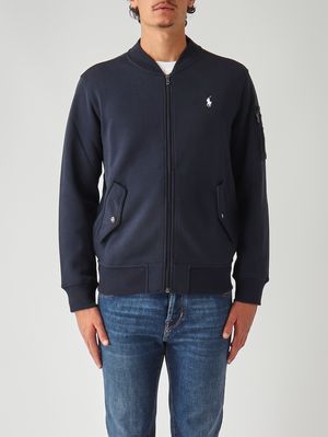 1. Herren-Sweatshirt aus Baumwollmischung Marineflieger Polo Ralph Lauren 710980339