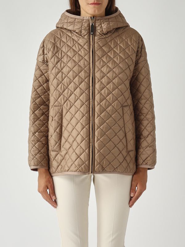 1. Veste femme Leo en toile anti-goutte Beige Max Mara the Cube 2529486074600