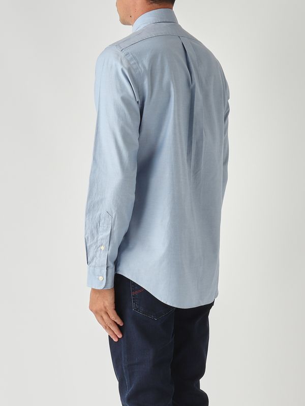 Allthemen Camicia Oxford Uomo Slim Fit – Manica Lunga, Colore Unito, Misto Cotone Morbido – Per Ufficio E Tempo Libero – Beige - 6