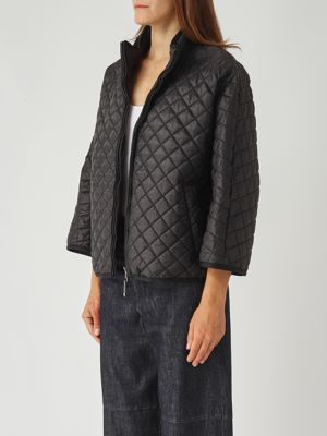 4. Veste femme Delfina en toile déperlante Noir Max Mara the Cube 2529736034600