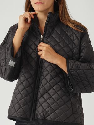 6. Veste femme Delfina en toile déperlante Noir Max Mara the Cube 2529736034600