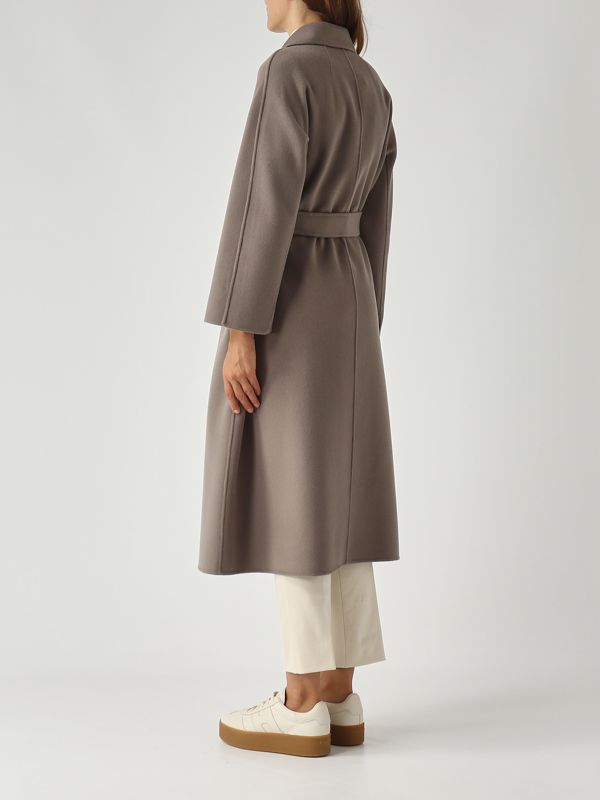 4. Esturia virgin wool coat for women Smoke Gray S Max Mara 2529016081600