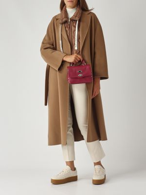2. Esturia virgin wool coat for women Camel