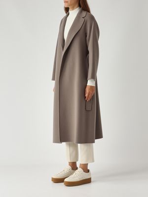 3. Esturia virgin wool coat for women Smoke Gray