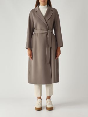 Cappotto donna Esturia in lana vergine Grigio Fumo S Max Mara