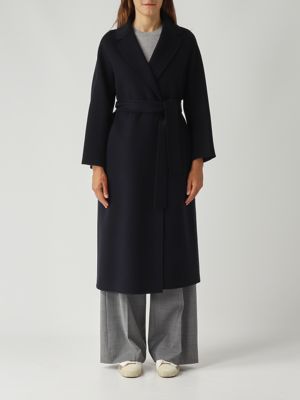 Cappotto donna Esturia in lana vergine Navy S Max Mara