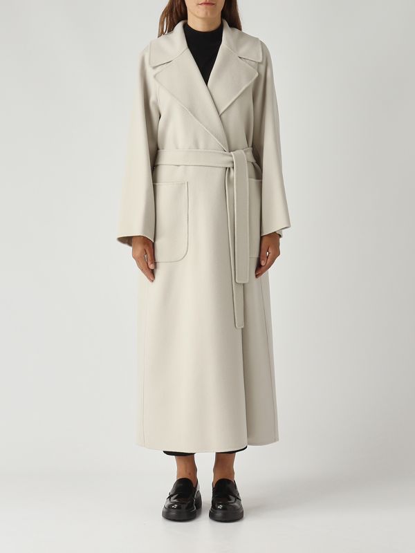 1. Manteau Doris en laine vierge pour femme Glace S Max Mara 2529016011600