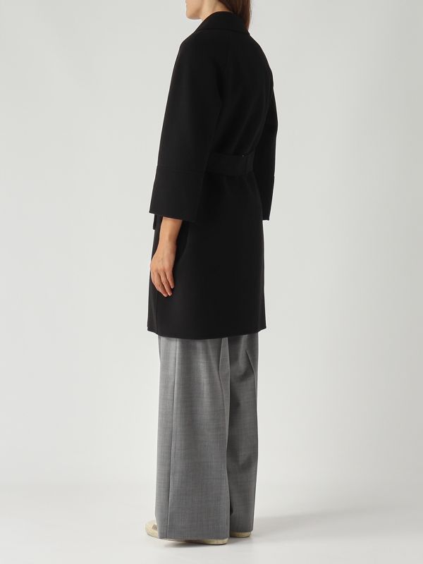 4. Abrigo de mujer Arona de lana virgen Negro S Max Mara 2529016071600