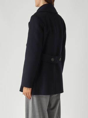 4. Cappotto donna Caban in drap di lana vergine Navy S Max Mara 2529086011600