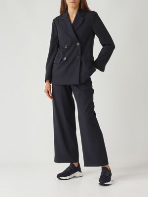 2. Pantalone donna Siri in lana Blu S Max Mara 2529136061600