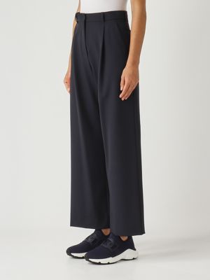 3. Pantalone donna Siri in lana Blu S Max Mara 2529136061600