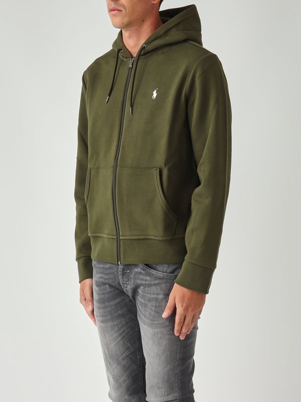 3. Sudadera para hombre de mezcla de algodón (Better Cotton) Militar Polo Ralph Lauren 710881517