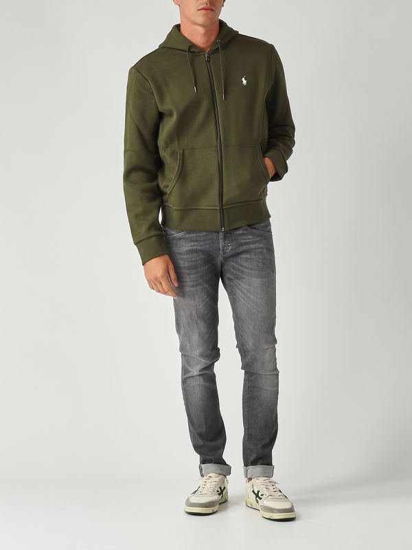 2. Sudadera para hombre de mezcla de algodón (Better Cotton) Militar Polo Ralph Lauren 710881517