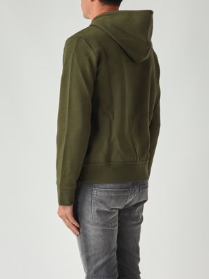 4. Sudadera para hombre de mezcla de algodón (Better Cotton) Militar