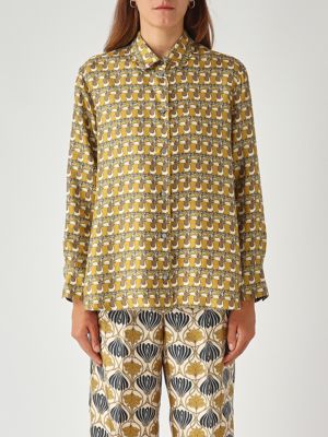 2. Chemise Times en twill de soie pour femme Pattern S Max Mara 2529116052600