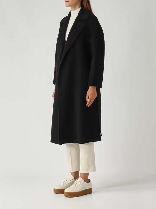 Max Mara Studio Cles virgin wool, cashmere and silk coat for women