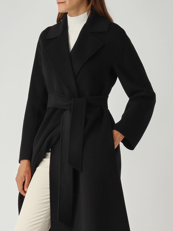 Max Mara Studio Cles virgin wool, cashmere and silk coat for women