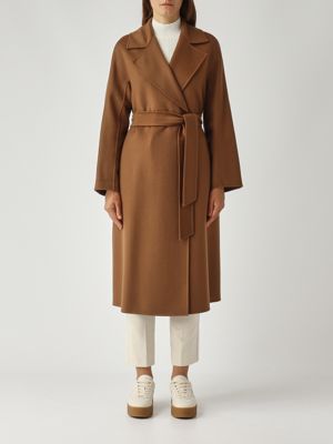 Women's coat S Max Mara Arona in wool 2429016111600 Black