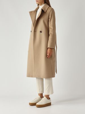 3. BCollag virgin wool cloth for women Camel