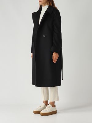 3. BCollag Damenmantel aus Schurwolle drapiert Schwarz Max Mara Studio 2526016051600