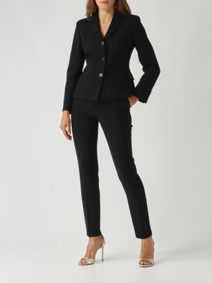 2. Colibri cady fabric blazer for women Black Max Mara Studio 2526046081600