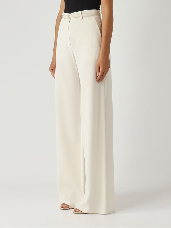 3. Jez cady fabric trousers for women White Max Mara Studio 2526136011600